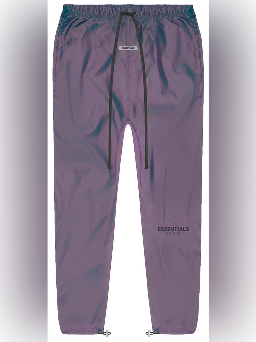 Fear of God Essentials Men’s Iridescent Nylon Track Pants 'Multicolor'